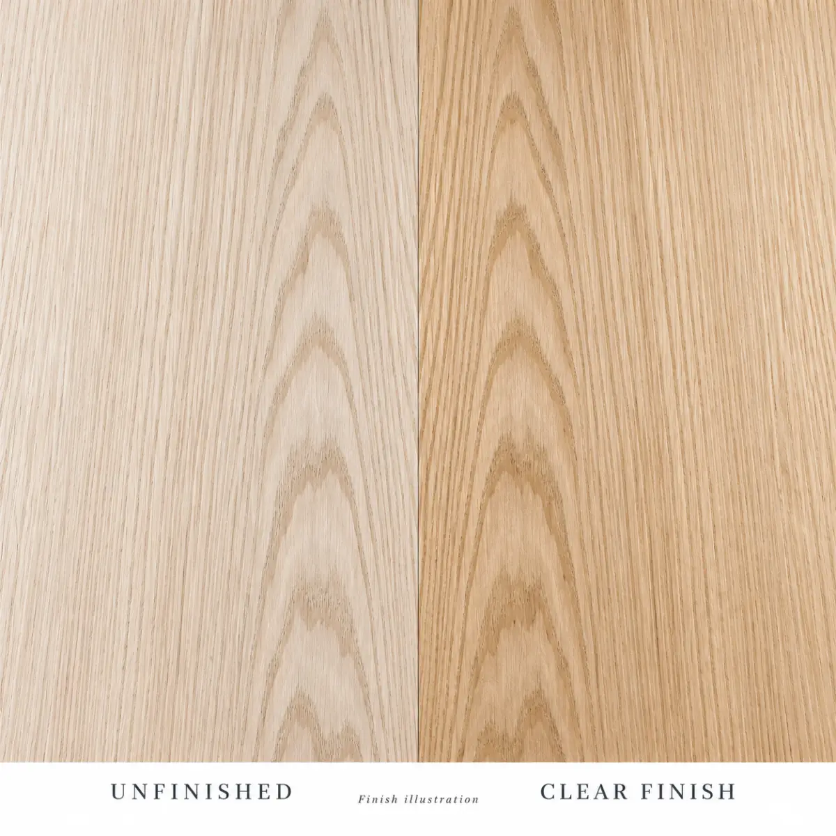 Natural Red Oak Crown Cut Veneer Sheets - Image 2