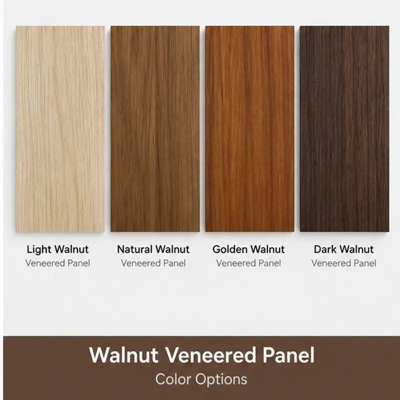 Walnut Veneered Panel Walnut Veneer Decorative Panel - Image 3