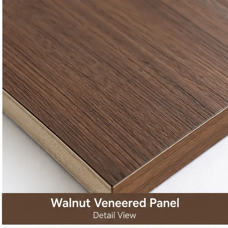 Walnut Veneered Panel Walnut Veneer Decorative Panel - Image 4